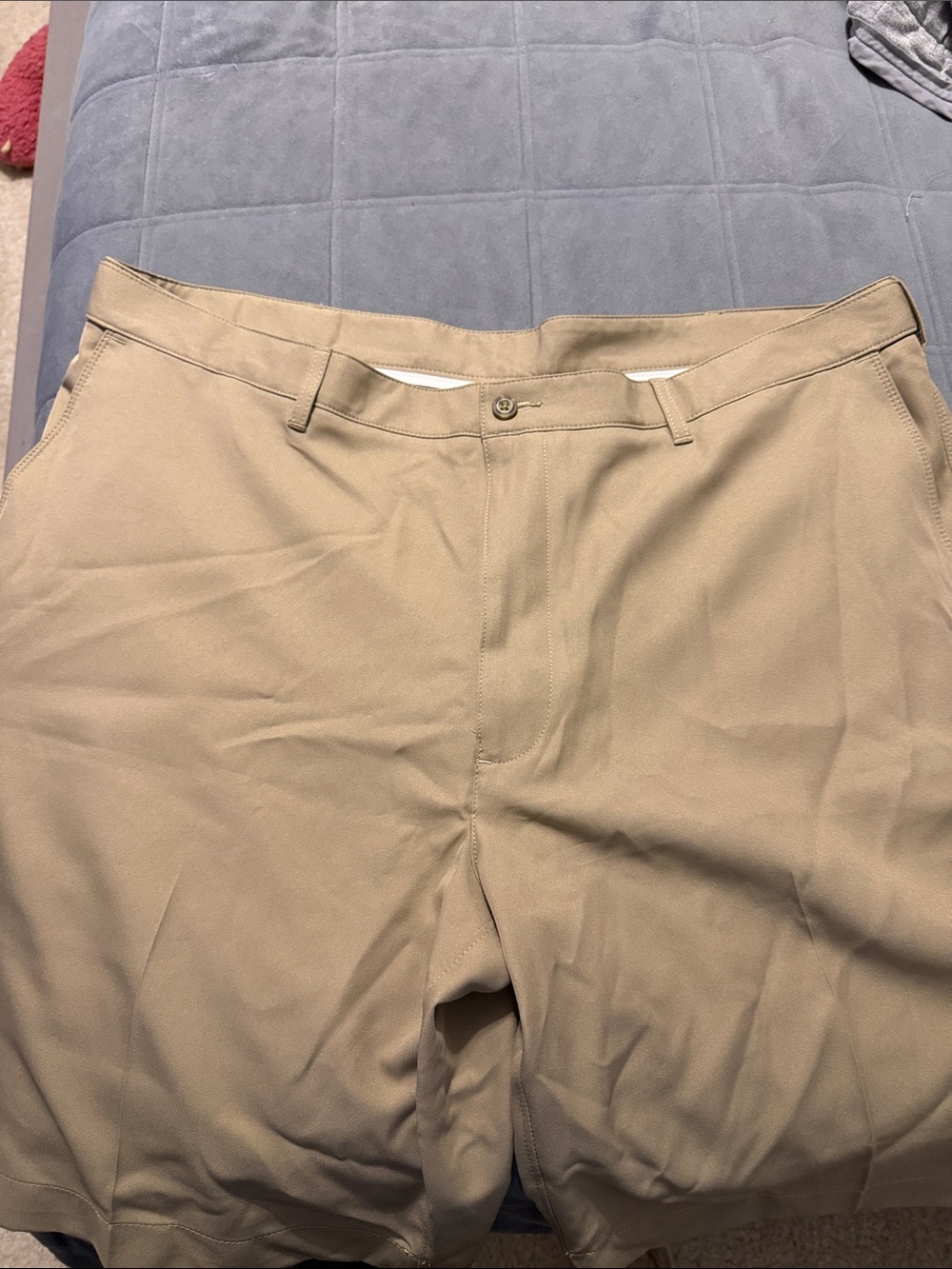 PGA Tour Men's Tan Performance Hybrid Shorts